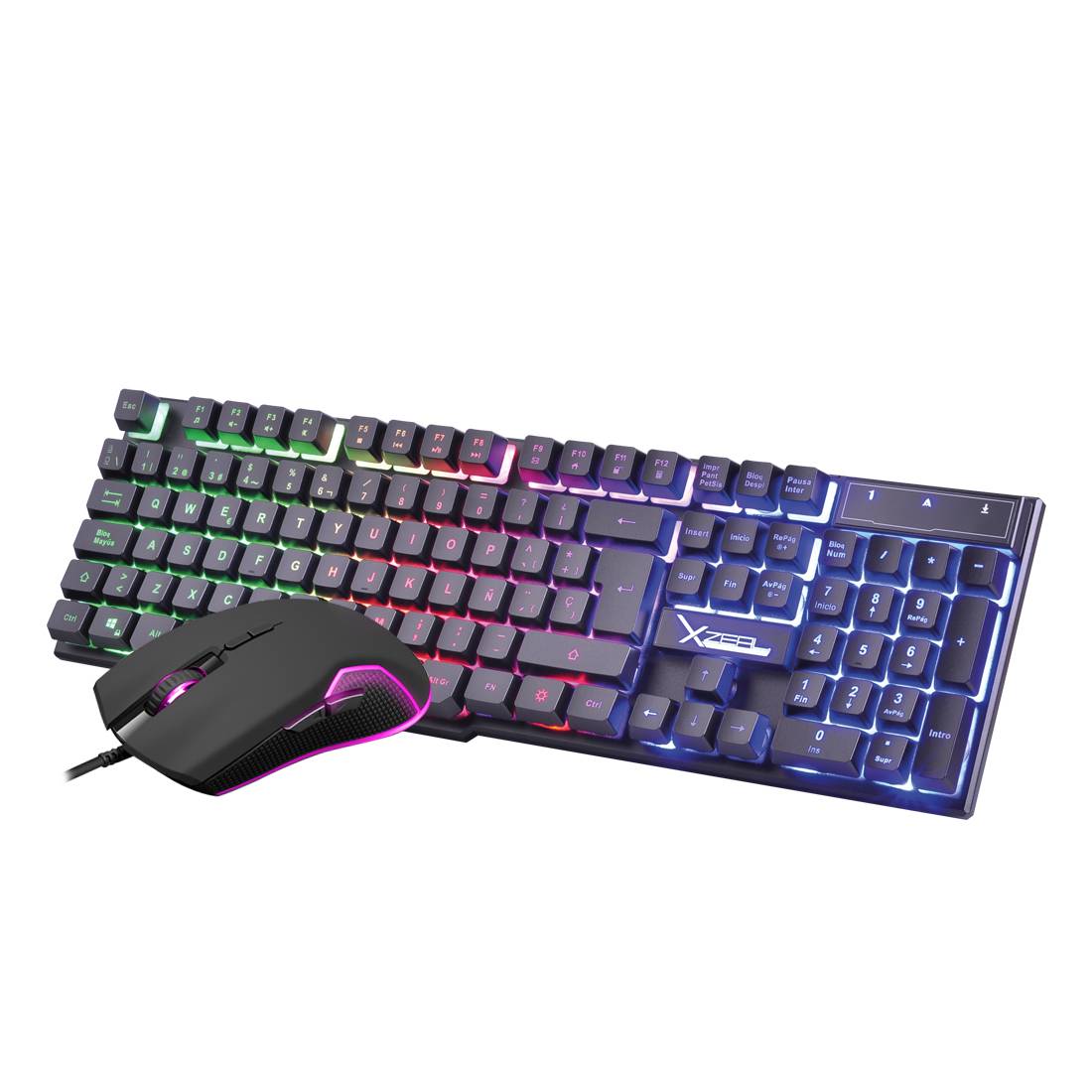 Kit TECLADO Y MOUSE GAMER XST201. XSKTALRW1B - Kit TECLADO Y MOUSE GAMER XST201. XSKTALRW1B -